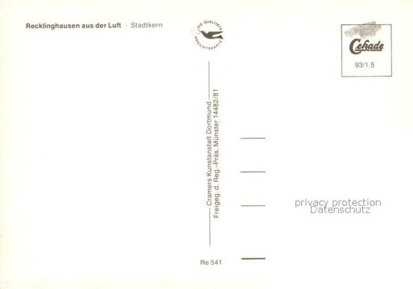 Recklinghausen Westfalen Fliegeraufnahme – Bild 2
