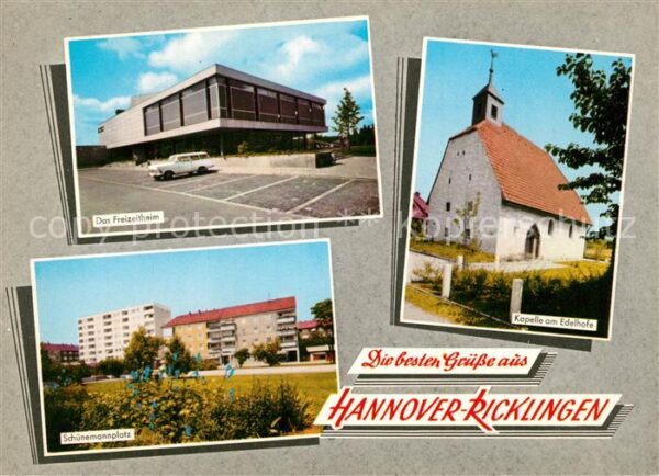 Ricklingen Freizeitheim Kapelle am Edelhofe Schuenemannplatz
