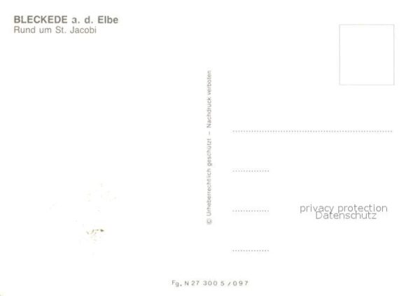 Bleckede St Jacobi Kirche Fliegeraufnahme – Bild 2