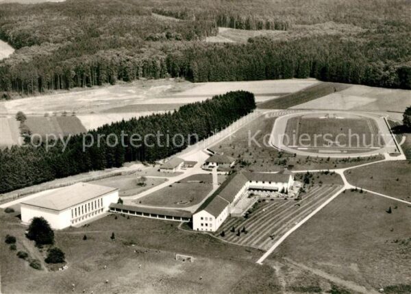 Gruenberg Hessen Sportschule Gruenberg Fliegeraufnahme