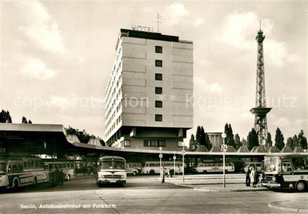 Berlin Autobusbahnhof am Funkturm