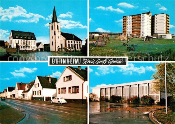 Dornheim Hessen Kirche Hochhaeuser Strasse