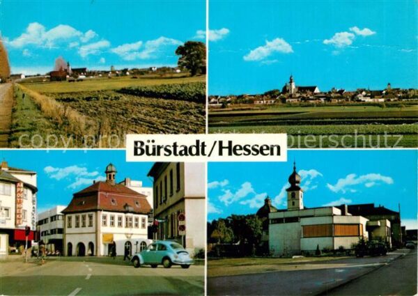 Buerstadt Panorama Teilansichten