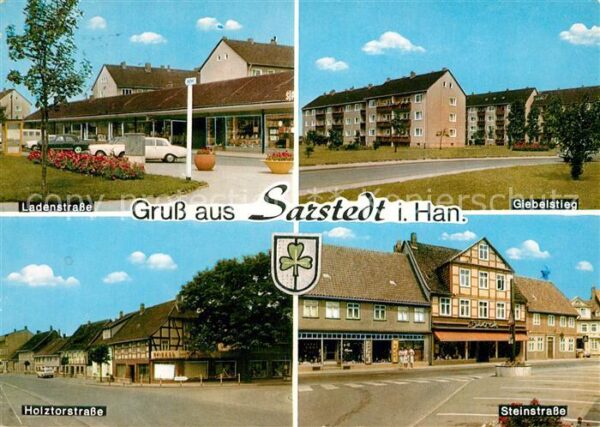 Sarstedt Ladenstrasse Giebelstieg Holztorstrasse Steinstrasse