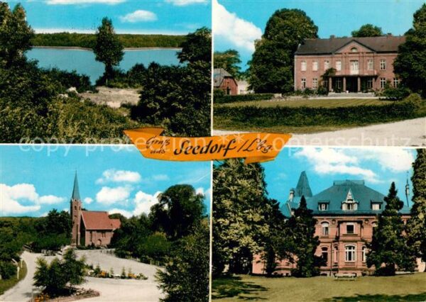 Seedorf Lauenburg Schaalsee Schloss Kirche Park