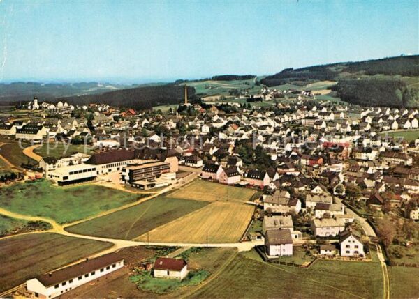 Schwarzenbach Wald Fliegeraufnahme