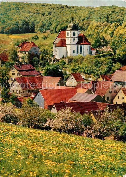 Stuppach Spaetgotische Dorfkirche