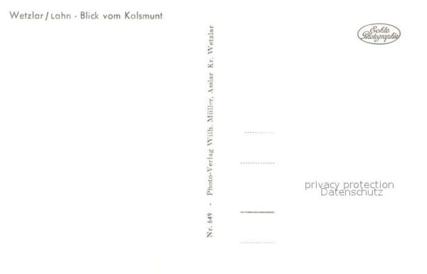 Wetzlar Blick vom Kalsmunt – Bild 2