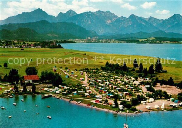 Schwangau Ferienplatz Brunnen am Forggensee