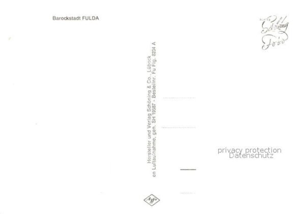 Fulda Fliegeraufnahme – Bild 2
