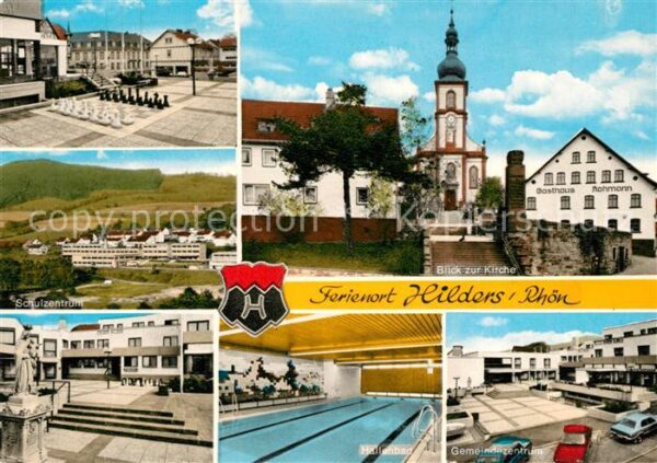 Hilders Rhoen Kirche Schulzentrum Gemeindezentrum