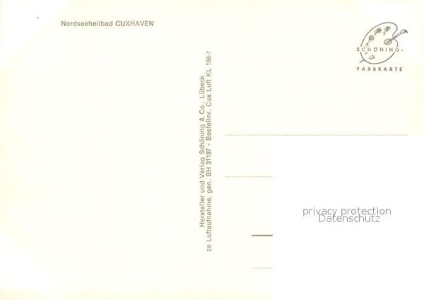Cuxhaven Nordseebad Kurzentrum Duhnen Fliegeraufnahme – Bild 2