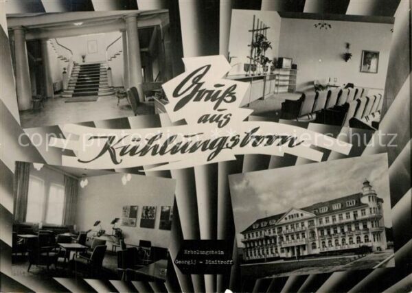 Kuehlungsborn Ostseebad Erholungsheim Georgij-Dimitroff