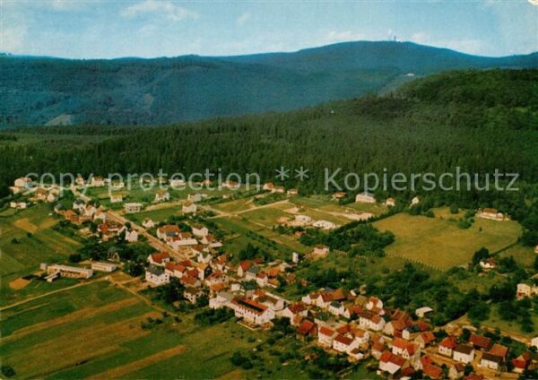 Glashuetten Taunus Fliegeraufnahme