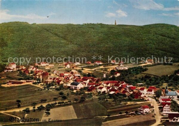 Glashuetten Taunus Fliegeraufnahme