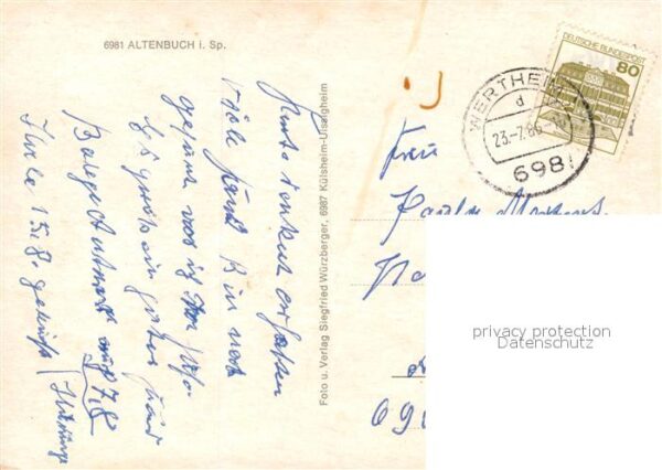 Altenbuch Unterfranken Kapelle – Bild 2
