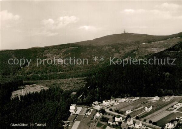 Glashuetten Taunus Fliegeraufnahme