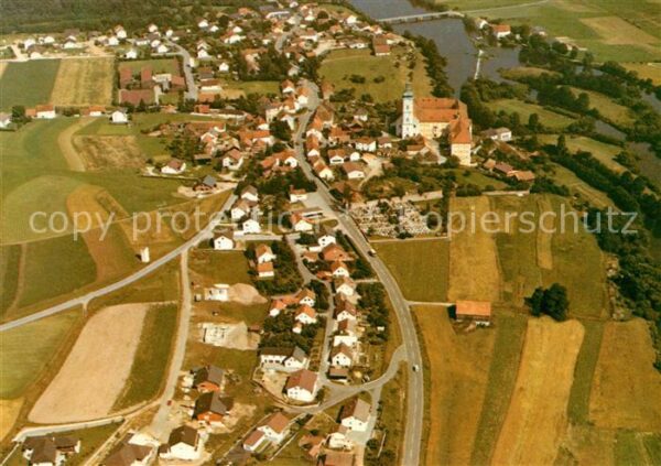 Walderbach Fliegeraufnahme Ehemalige Klosterkirche