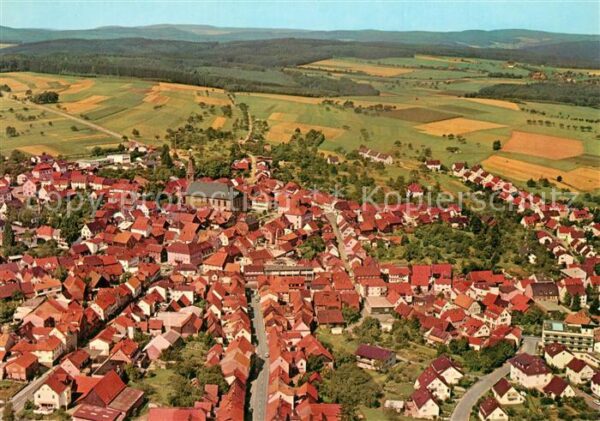 Beerfelden Odenwald Fliegeraufnahme