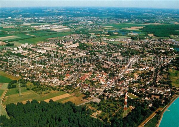 Baumberg Rheinland Fliegeraufnahme