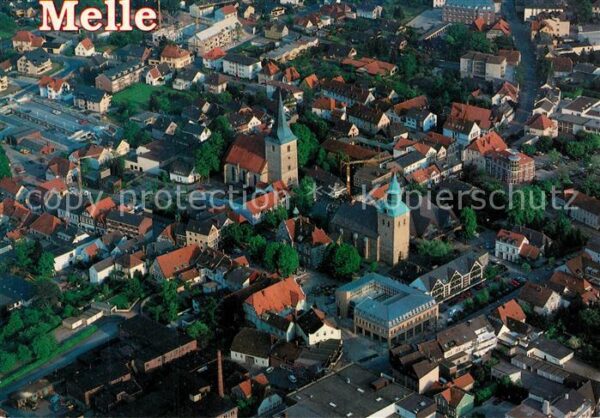Melle Osnabrueck Fliegeraufnahme