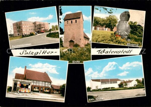 Watenstedt Salzgitter Kirche Ehrenmal Katholische Kirche