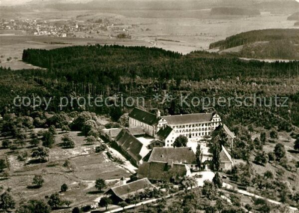 Horb Neckar Fliegeraufnahme Kloster Kirchberg