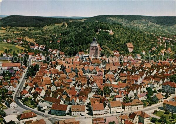 Herrenberg Wuerttemberg Fliegeraufnahme