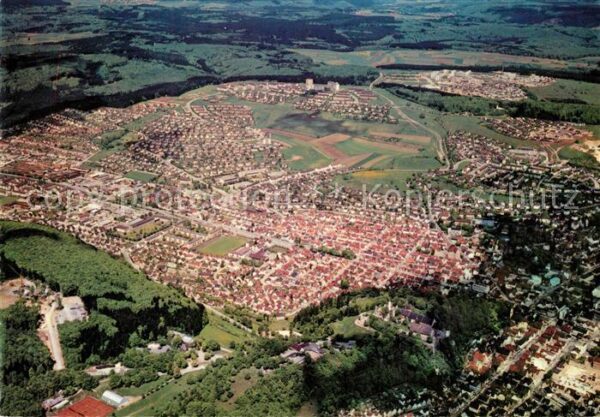 Heidenheim Brenz Fliegeraufnahme