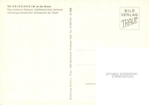Heidenheim Brenz Rathaus Zentrum – Bild 2