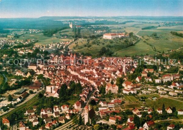 Ellwangen Jagst Fliegeraufnahme