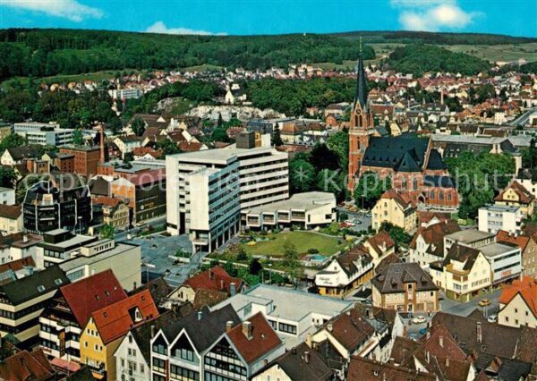 Heidenheim Brenz Rathaus Zentrum Pauluskirche