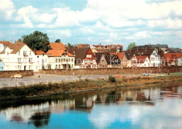 Minden Westfalen Schlagde Fischerstadt Stadtmauer-Rest