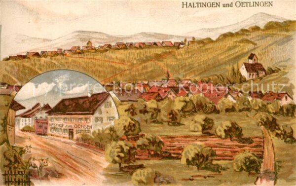 Haltingen Oetlingen Gasthof zum Ochsen