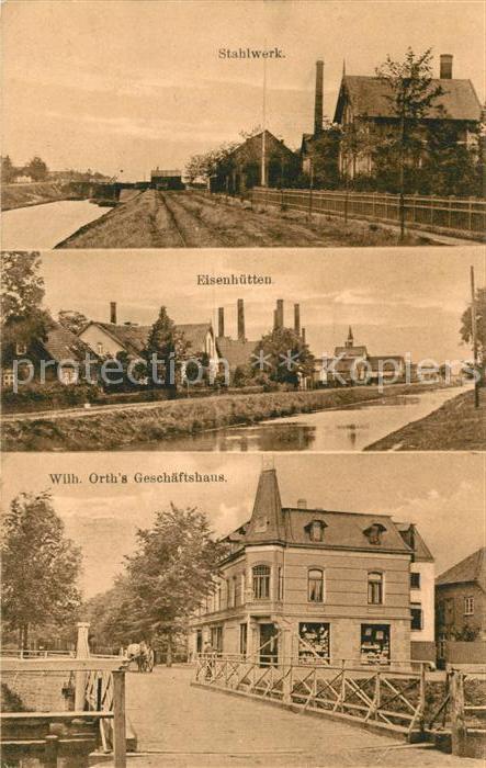 Augustusburg Stahlwerk Eisenhuetten Wilh. Orth Geschaeftshaus