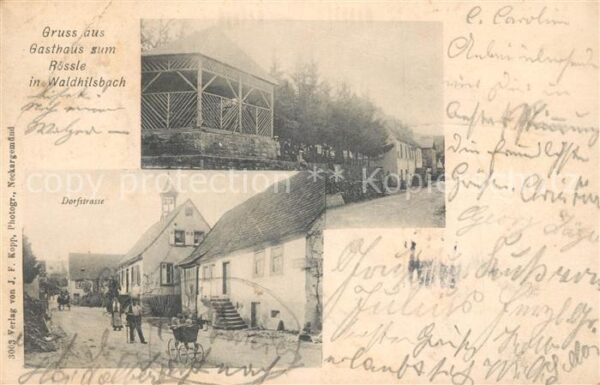 Waldhilsbach Gasthaus zum Roessle