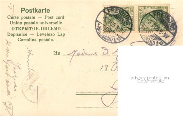 St Blasien Tracht Kuenstlerkarte Buehler – Bild 2