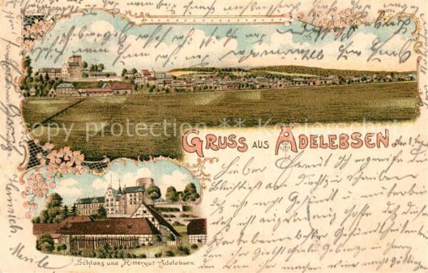 Adelebsen Schloss Rittergut Adelebsen