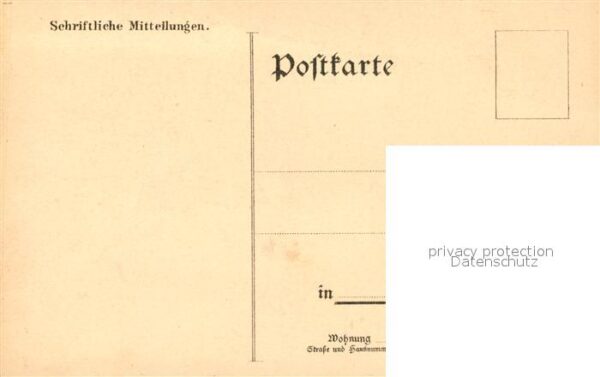 Jena Thueringen Camsdorfer Bruecke Geleitshaus Kuenstlerkarte M. Hunger – Bild 2