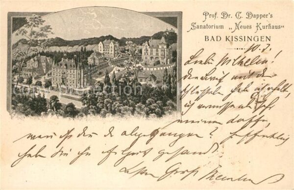 Bad Kissingen Sanatorium Neues Kurhaus