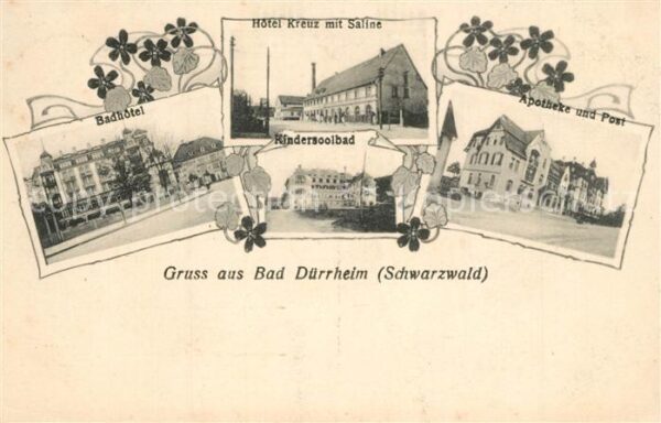 Bad Duerrheim Hotel Kreuz Saline Post Badhotel