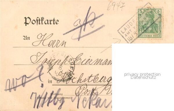 Laudenbach Bergstrasse Gasthaus zur Rose – Bild 2