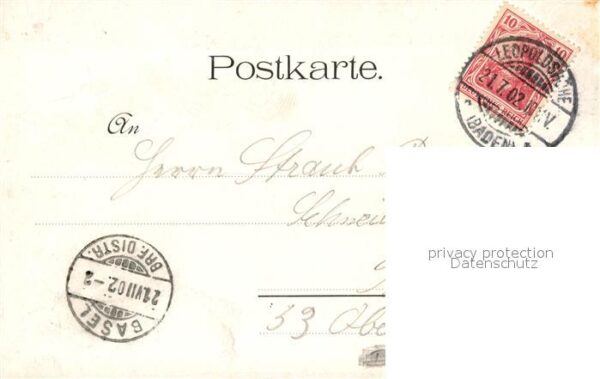 Weil am Rhein Leopoldshoehe Gasthaus Bahnhof – Bild 2