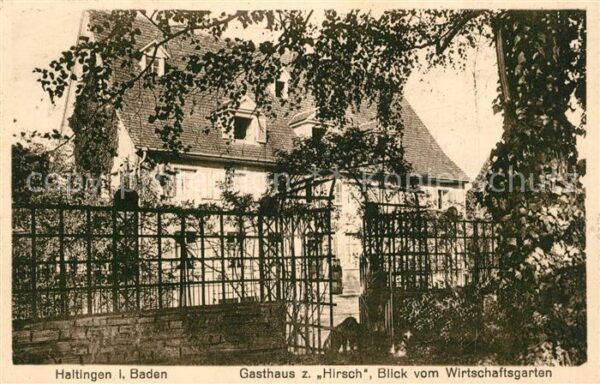 Haltingen Gasthaus Hirsch