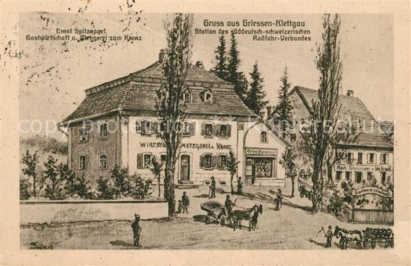 Klettgau Gastwirtschaft zum Kranz
