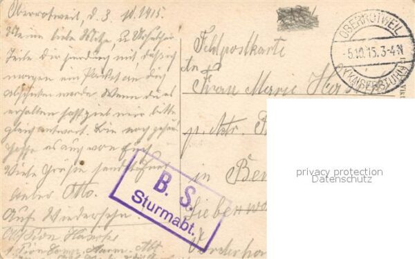 Oberrotweil Kriegerdenkmal Hauptstrasse Geschaeftshaus Wilhelm Kurz – Bild 2