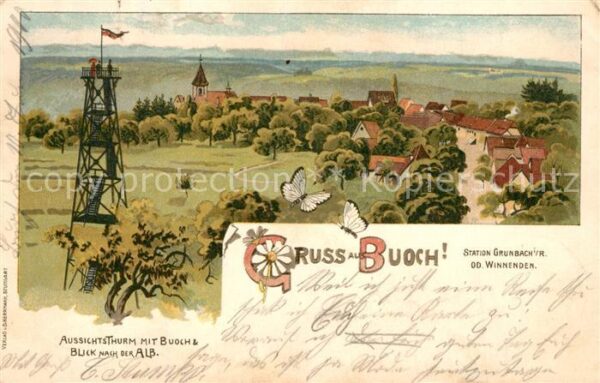 Buoch Aussichtsturm Albblick