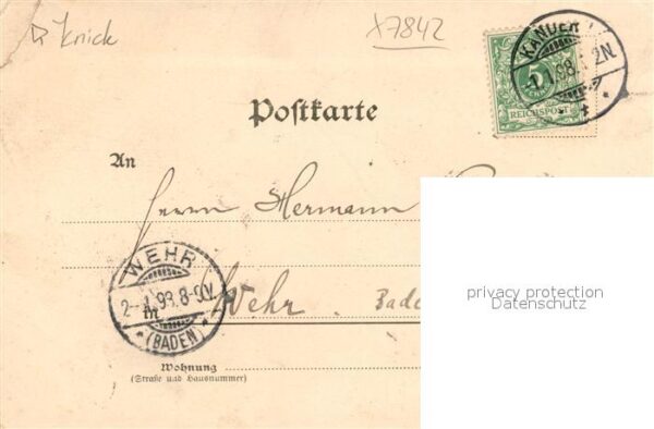 Kandern Tracht Post Villa bindschaedler – Bild 2