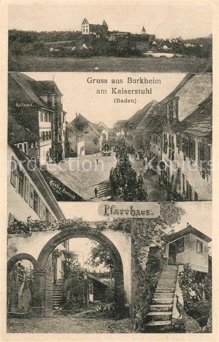 Burkheim Kaiserstuhl Pfarrhaus Rathaus