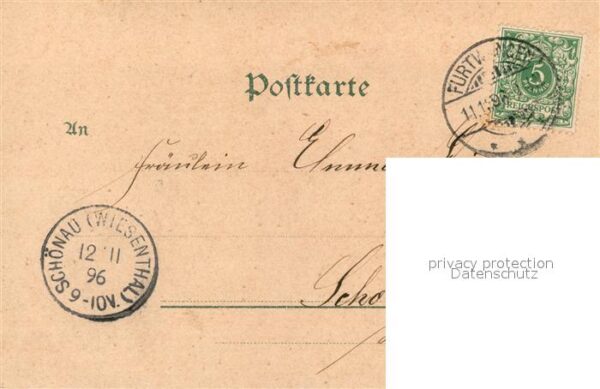 Furtwangen Gr. Bad Uhrmacherschulr Kaiserdenkmal – Bild 2